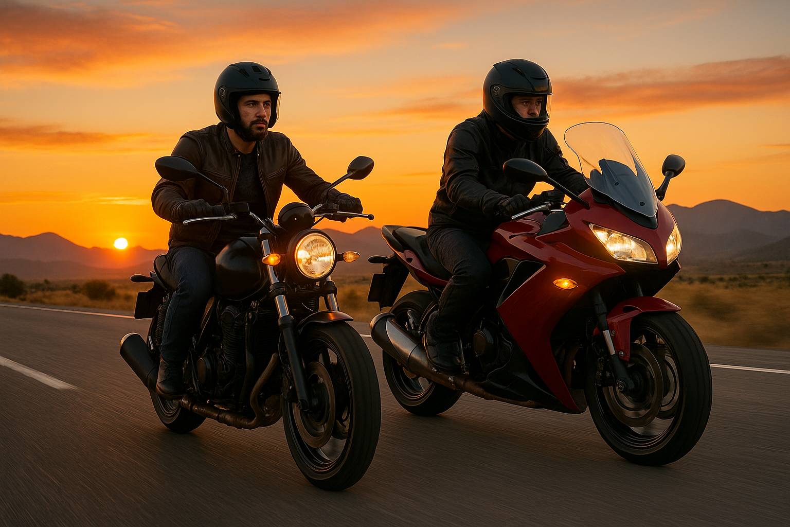 Diferencias entre moto naked y sport turismo