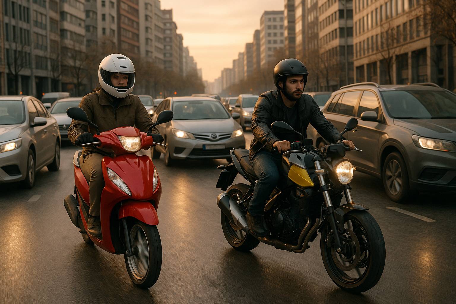 Motos fáciles de manejar en ciudad: modelos ideales para tráfico denso